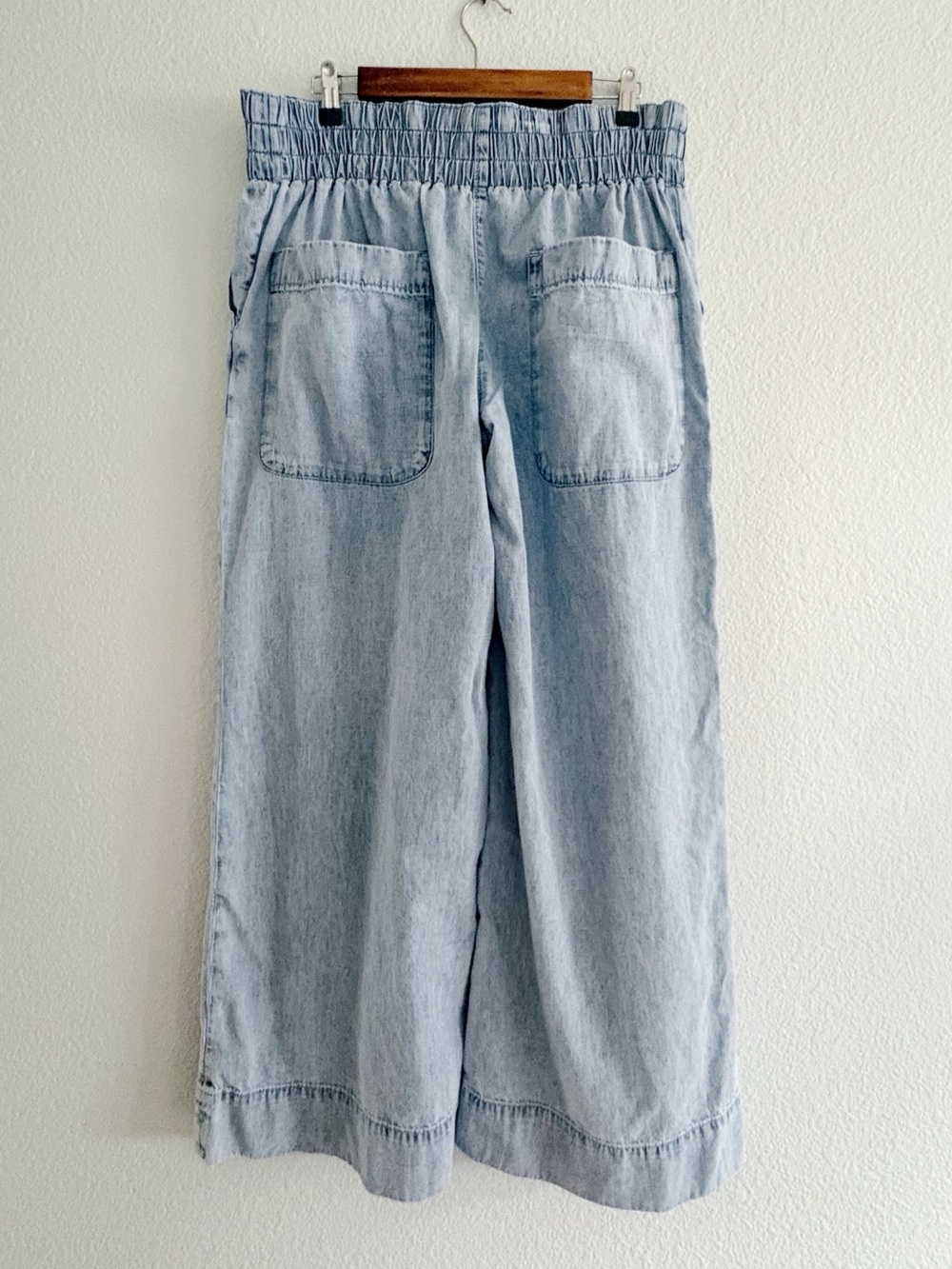 We The Free Breezy Pull-On Wide Leg Jeans Free People - Picture 6 of 10
